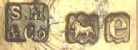 SM over & Co mark, Sampson Mordan & Co, London 1900