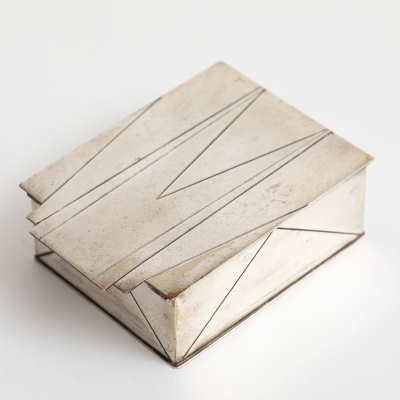 Bernard Rice's Sons: Sky-scraper line silverplate