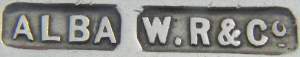 Wingfield, Rowbotham & Co - Sheffield: ALBA trademark