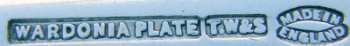 Thomas Ward & Sons Ltd -  Sheffield: Wardonia Plate trademark