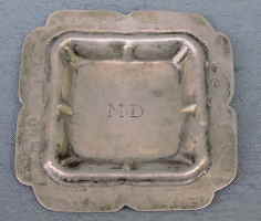 square bowl with Kingdom of Naples pseudo hallmarks