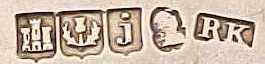 RK into a rectangle mark, Robert Keay I or Robert Kerr -possibly-, Edinburgh 1815
