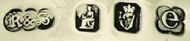 R&S gothic into three conjoined circles mark,Reid & Sons, Dublin 1920
