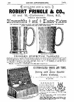 Robert Pringle & Sons: a 1891 advertisement Robert Pringle & Sons: a 1891 advertisement