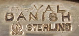 Meriden Britannia Company/International Silver Co: Royal Danish pattern