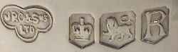 JRO & Sns over Ltd into a trefoil mark, J R Ogden & Sons Ltd, Sheffield 1959