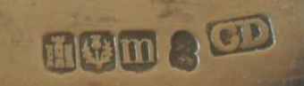 CD into a rectangle mark, Charles Dalgleish, Edinburgh 1818