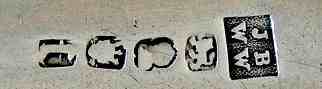 JB over WW into a rectangle mark, James Barber & William Whitwell, York 1830
