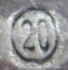 Germany: 20 mark on silverplate