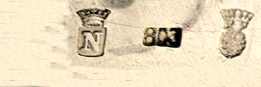 Ludwig Neresheimer & Co: Hanau, end of 19th century hallmark