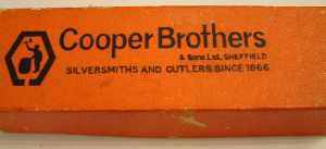 a cutlery box of Cooper Brothers, Sheffield