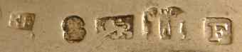 RF into a rectangle mark, Richard Ferris, Exeter 1802 RF into a rectangle mark, Richard Ferris, Exeter 1802