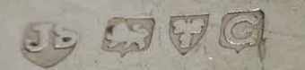 JS into a shield mark, Joseph Smith & Sons (Birmingham) Ltd, Chester 1957