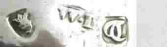 W.D into a rectangle mark, William Downes, London 1774