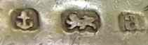 R.S into a chamfered rectangle mark, Spencer & Co - possibly-, Birmingham 1900