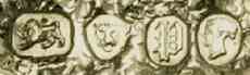 ISH into a shield under a crown mark, John Samuel Hunt, London 1850 ISH into a shield under a crown mark, John Samuel Hunt, London 1850