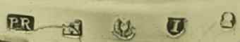 PR into a rectangle mark, Patrick Robertson, Edinburgh 1789