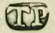 TP into an oval mark, Thomas Partis II, Newcastle 1751
