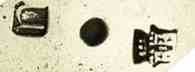 K&D into a rectangle mark, Ker & Dempster, Edinburgh 1749