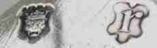 W.G in script mark, William Grundy, London 1752