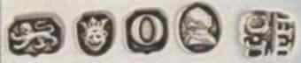 I.C over T.H into an indented square mark, John Crouch I & Thomas Hannam, London 1789