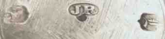 JR into an oval mark, John Russell, Glasgow 1856