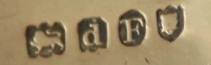 TC into a rectangle mark, Theodor Cohn for Asher & Co, London 1899