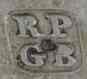 RP over GB into a square mark, Richard Pierce & George Burrows II, London 1832