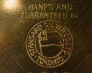 Standard Silver Co. of Toronto - Toronto, Canada