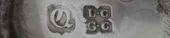 L.C over G.C into a quatrefoil mark, Louisa Coultauld & George Cowles, London 1771
