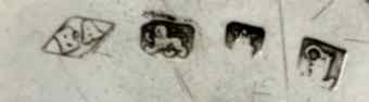 E.A into a lozenge mark, widow of Edward Aldridge senior -possibly-, London 1764