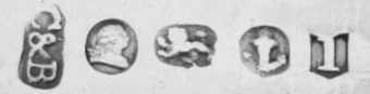 C&B into a rectangle mark, Cocks &  Bettridge, Birmingham 1809