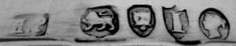 H.P  into a rectangle mark, Henry Potter, London 1884