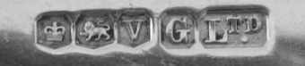 G  Ltd into two squares mark, Gladwin Ltd, Sheffield 1938