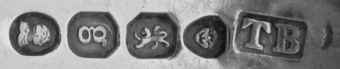 TB mark, Thomas Wilkes Barker, London 1822