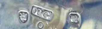 TG into a chamfered rectangle mark, Thomas Gibbard, London 1795 TG into a chamfered rectangle mark, Thomas Gibbard, London 1795