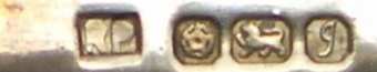 RP into a rectangle mark, not identified, Sheffield 1983