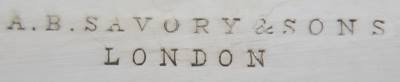 Adey Bellamy Savory  & Sons - London