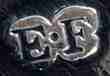 E.F into two conjoined circles mark, Edward Farrell, London 1847
