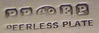Pepper, Payton & Co - Birmingham: PEERLESS PLATE trademark