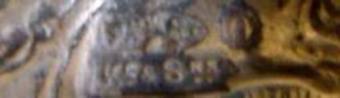 Kg & Sns into an oblong rectangle mark, King & Sons, Chester 1897