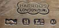 Harrods Ltd - London retailer of John Sherwood & Sons silverware