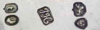 JH in script mark, Jonathan Hayne, London 1834