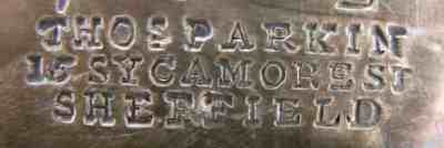 Thomas Parkin -  Sheffield