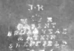 J.R under license of  Broadhead & Atkin - Sheffield: c.1843