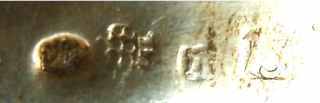 Ludwig Neresheimer & Co: Hanau, end of 19th century hallmark