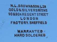 H.L. Brown & Son Ltd, London & Sheffield