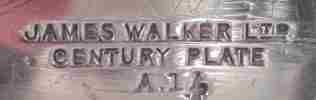 James Walker Ltd - London: CENTURY PLATE trademark