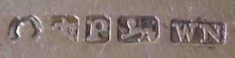 WN mark, William Nowill, Sheffield 1835 WN mark, William Nowill, Sheffield 1835