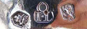 I.L under a circle mark, John Langlands I, Newcastle 1757